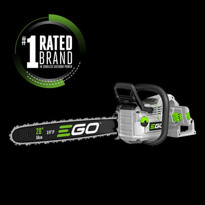 EGO POWER+ 50.8cm 56V Cordless Chain Saw Kit 6.0Ah