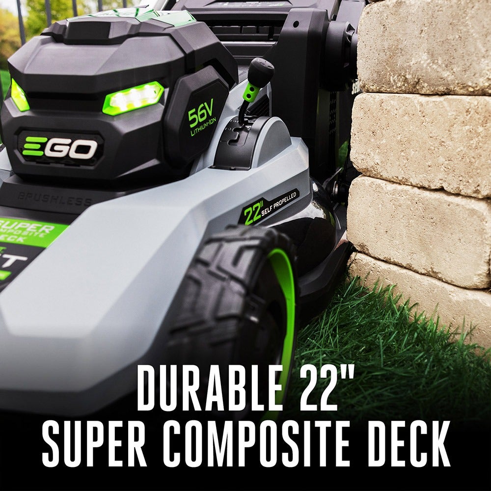 EGO Power+ 55.9cm 56V Cordless Self-Propelled Lawn Mower Kit 10.0Ah