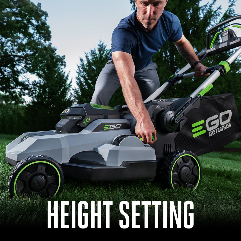 EGO POWER+ Cordless Self-Propelled Lawn Mower 53.3cm Kit 6.0Ah