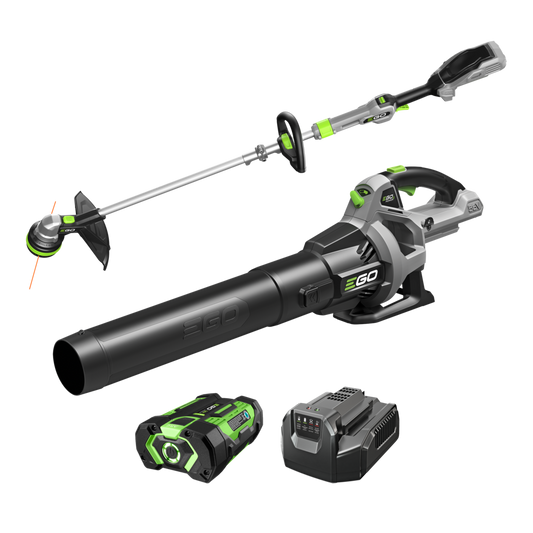 EGO POWER+ 38.1cm Cordless String Trimmer and Blower Combo Kit
